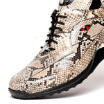 Mauri Snake Eyes 8596 Python Sneakers Natural