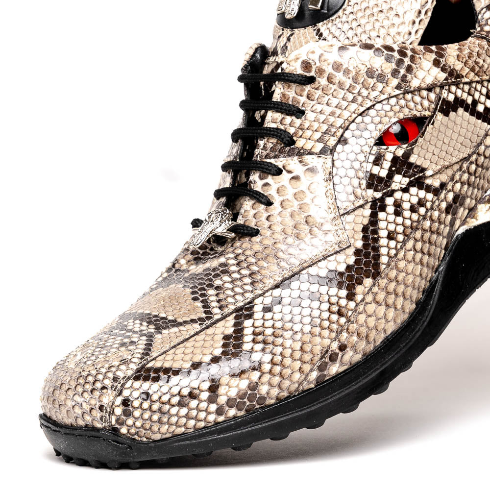 Mauri Snake Eyes 8596 Python Sneakers Natural