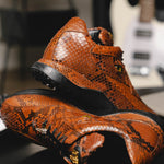 Mauri Snake Eyes 8596 Python Sneakers Black / Gold