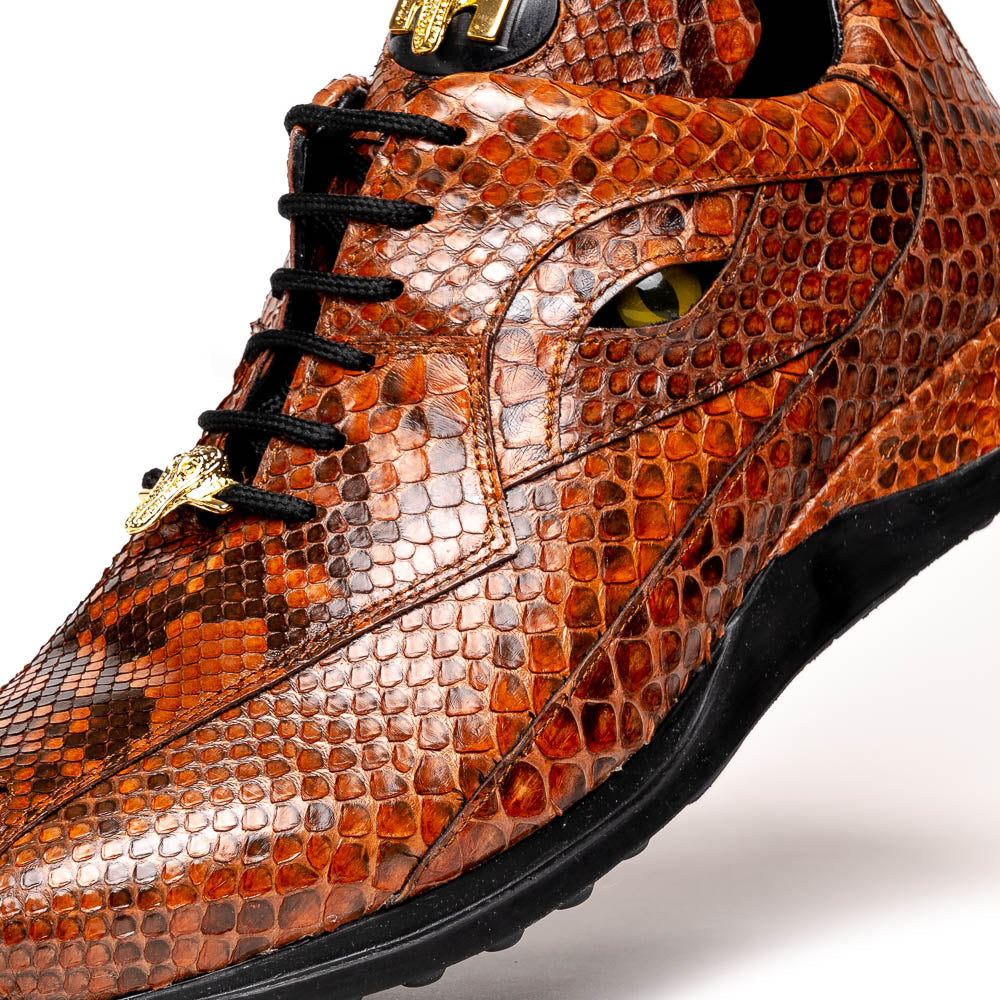 morimori0614　1 Mauri Snake Eyes 8596 Python Sneakers Black / Gold