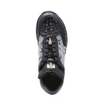 Mauri 8741-2 Ostrich & Hornback Sneakers Black