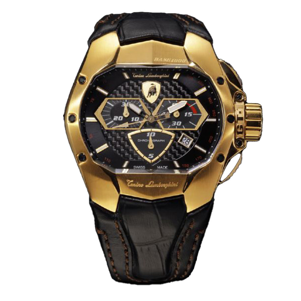 Tonino Lamborghini 880G Stainless Steel Watch Gold / Black
