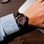 Tonino Lamborghini Spyder 8853SP Stainless Steel Chronographic Sport Watch Black (Limited Edition)