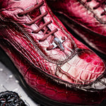 Mauri 8900/2 Alligator Sneakers Dirty Taste of Berry / Ruby Red