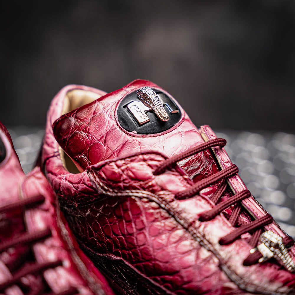 Mauri 8900/2 Alligator Sneakers Dirty Taste of Berry / Ruby Red