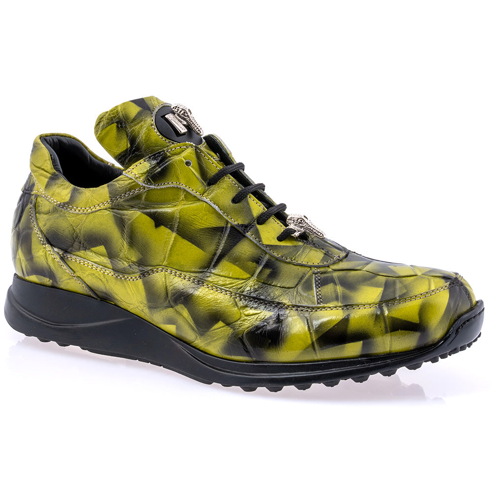 Mauri 8900/2 Classic Alligator Sneaker Crispy Green