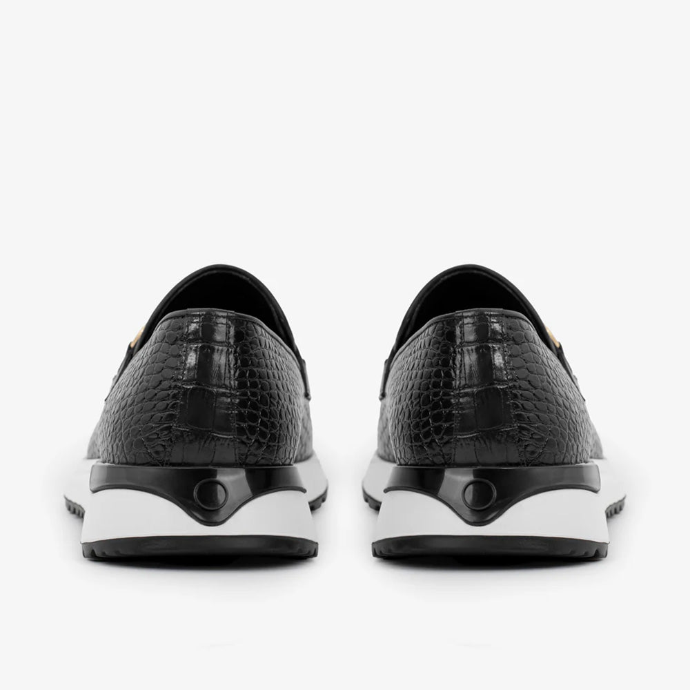 Vinci Leather The Padova Leather Sneaker Black