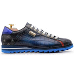 Harris Firenze 1913 Leather Sneakers Blue