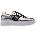 Harris Firenze 1913 Premium Leather Sneakers Metal