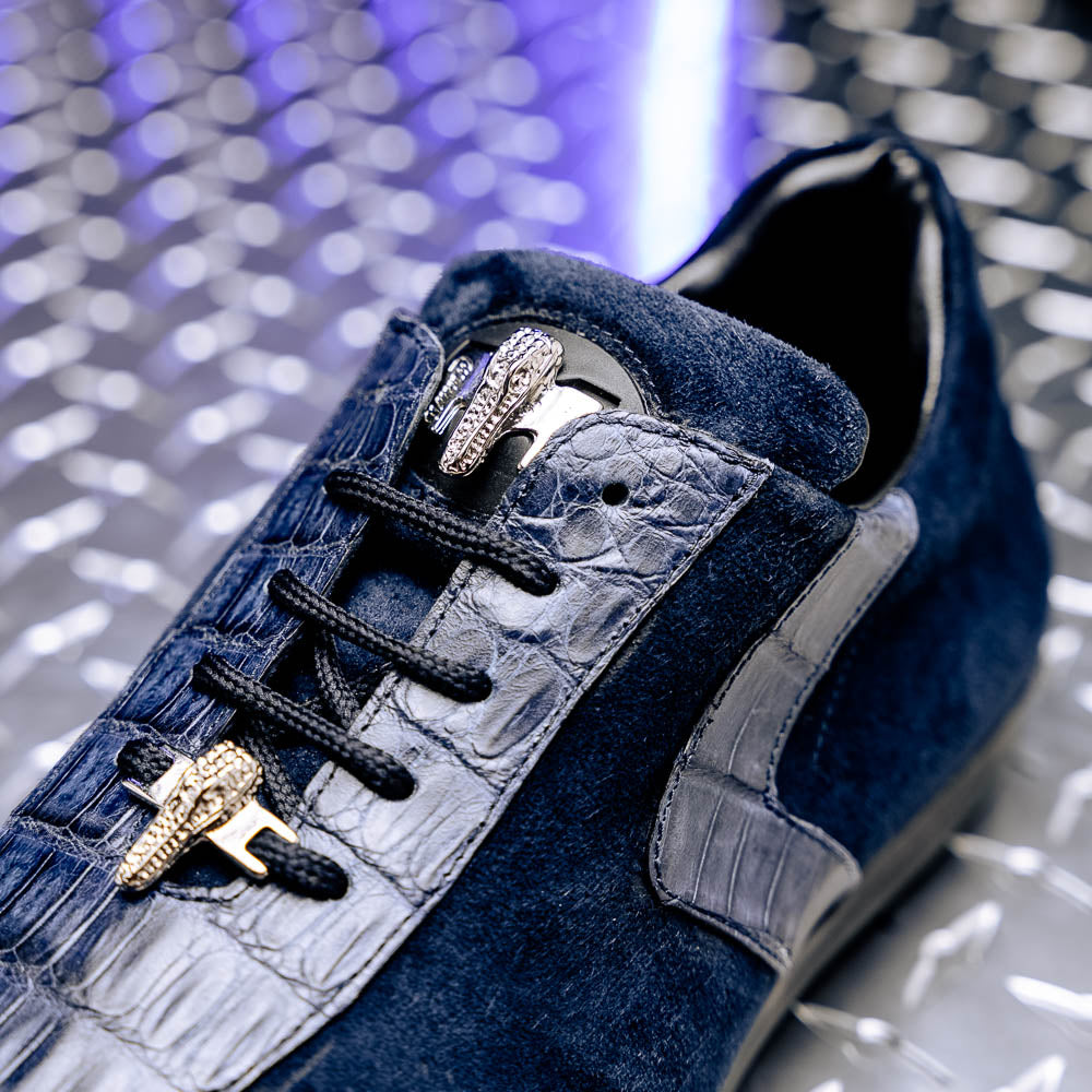 Mauri 9145/1 Wisdom Cayman/ Suede Sneakers Wonder Blue