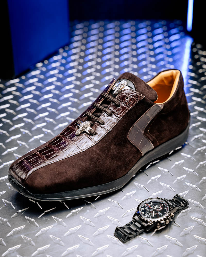 Mauri 9145/1 Wisdom Cayman/ Suede Sneakers Sport/ Rust