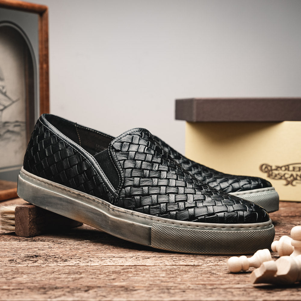 Calzoleria Toscana Enea Woven Loafers