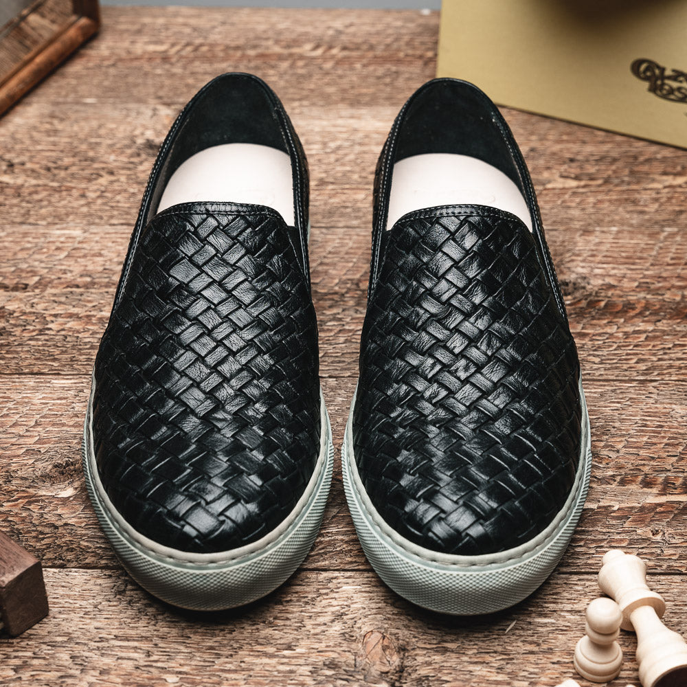 Calzoleria Toscana Enea Woven Loafers