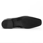 Caporicci 9961 Genuine Alligator Penny Loafers Black Size 9