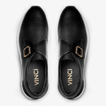 Vinci Leather The Torino Leather Sneaker Black