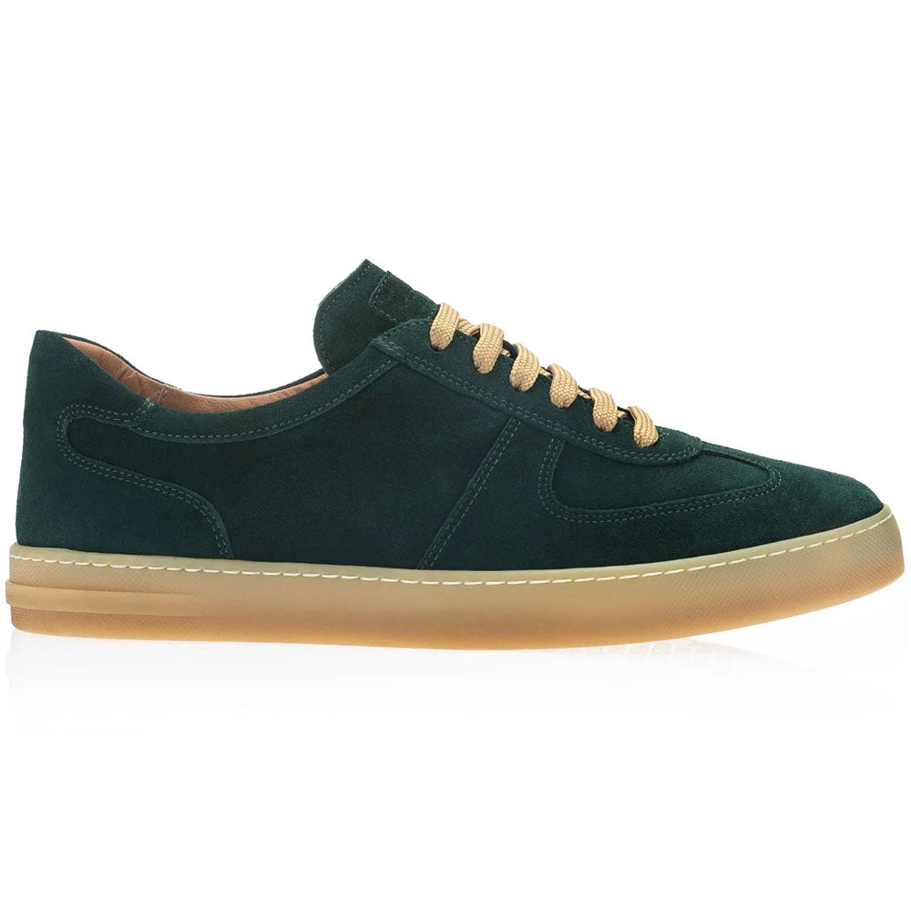Moreschi Navigli Suede Sneakers Green