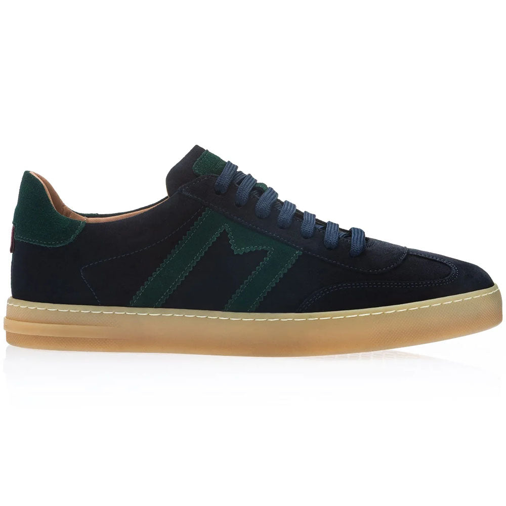 Moreschi CityLife Suede Sneakers Dark Blue / Green
