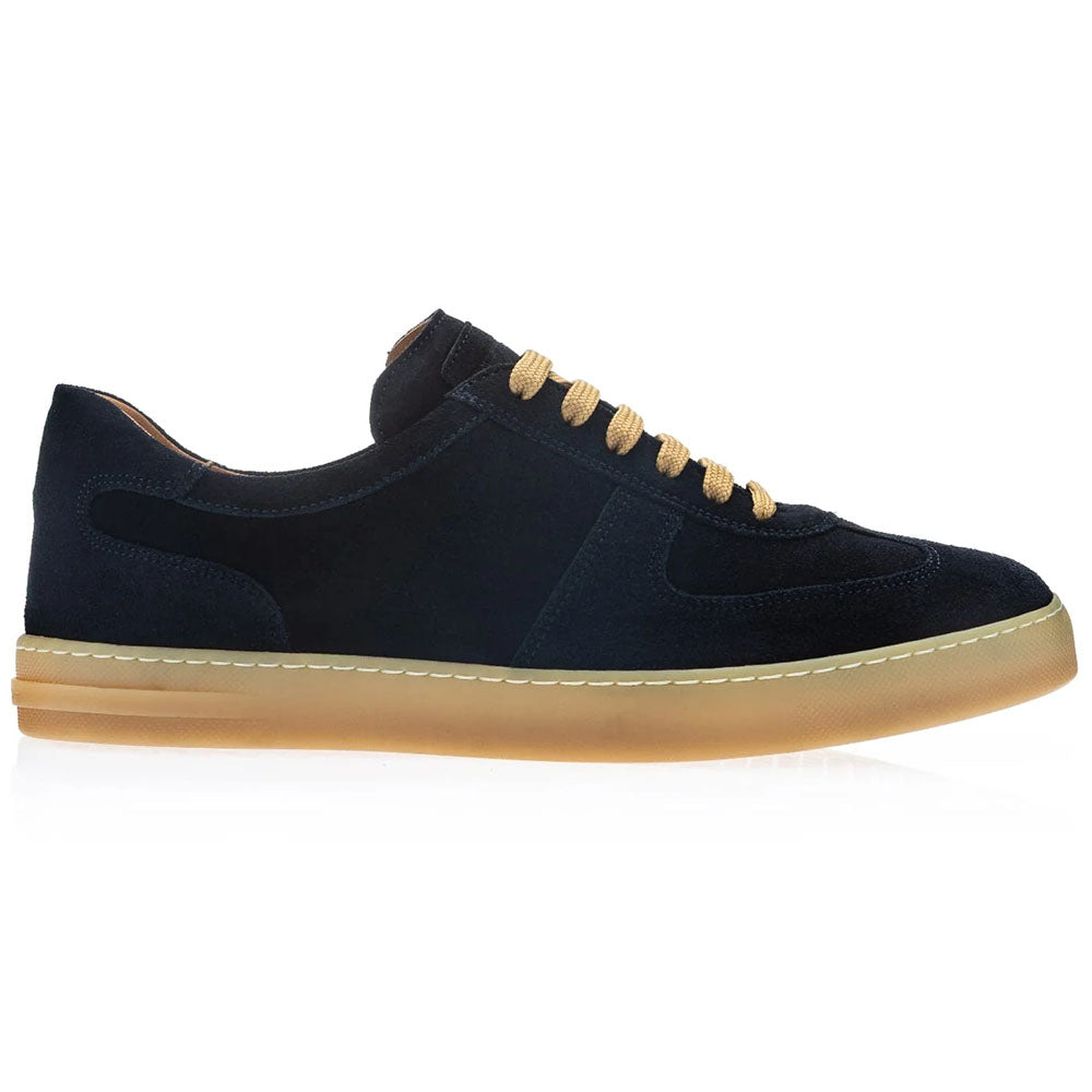 Moreschi Navigli Suede Sneakers Dark Blue
