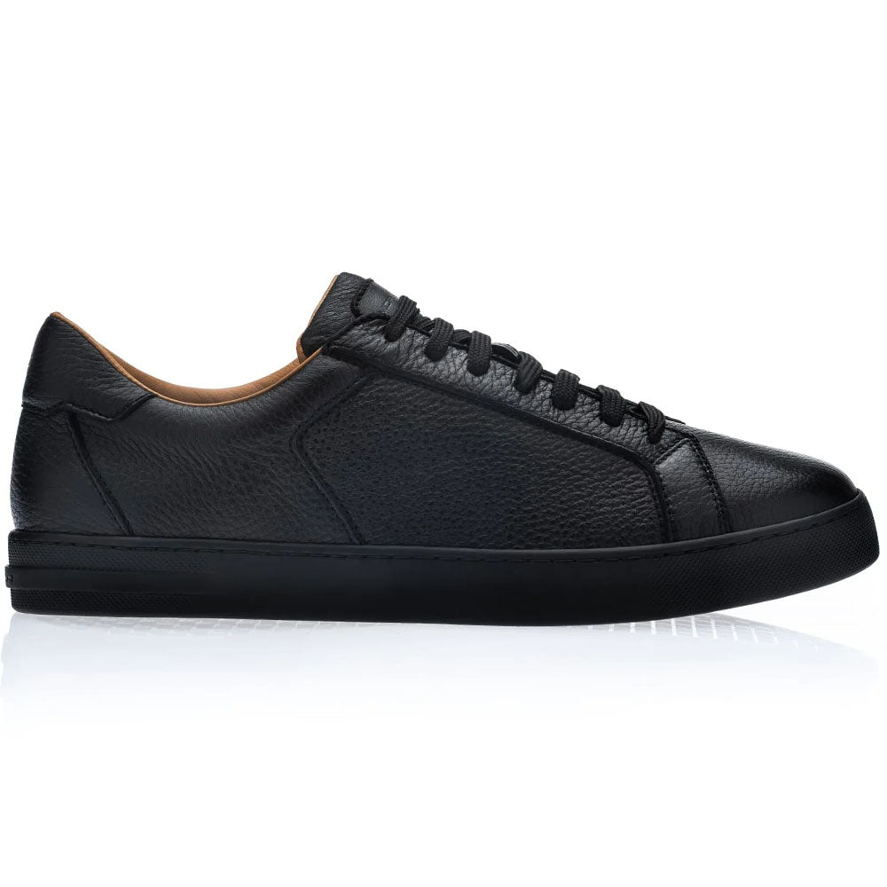 Moreschi Arena Deerskin Sneakers Black