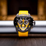 Tonino Lamborghini Spyder 1117SP Chronographic Sport Watch Black/Yellow (Limited Edition)