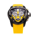 Tonino Lamborghini Spyder 1117SP Chronographic Sport Watch Black/Yellow (Limited Edition)