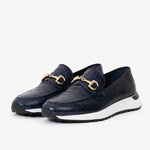 Vinci Leather The Padova Leather Sneaker Blue
