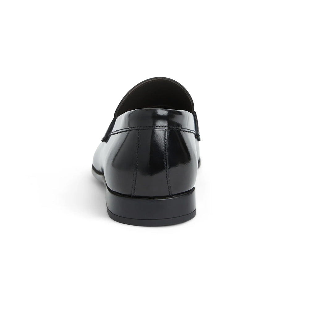 Bruno Magli Saffo Leather Slip On Bit Loafer Black