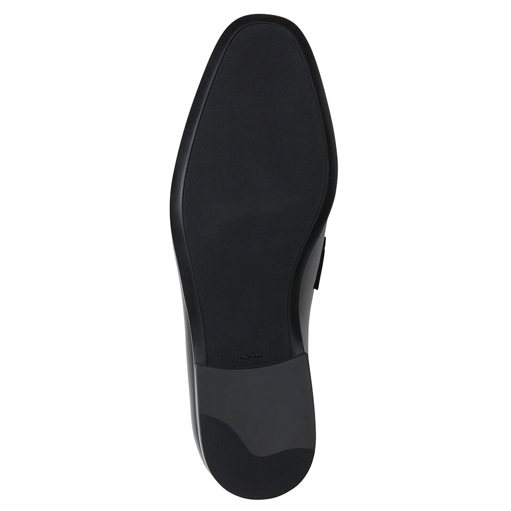 Bruno Magli Saffo Leather Slip On Bit Loafer Black