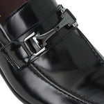 Bruno Magli Saffo Leather Slip On Bit Loafer Black