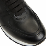 Bruno Magli Ace Modern Leather Jogger Black