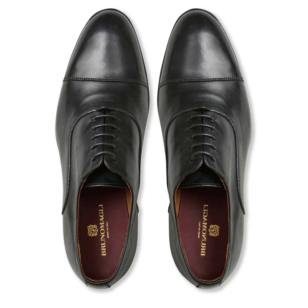 Bruno Magli Adriano Leather Oxfords Black