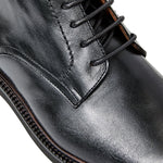 Bruno Magli Anthony Calfskin Lace-Up Boot Black