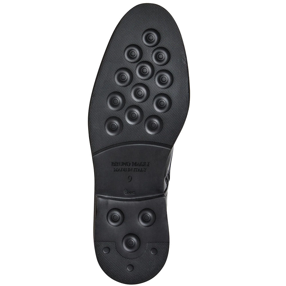 Bruno Magli Anthony Calfskin Lace-Up Boot Black