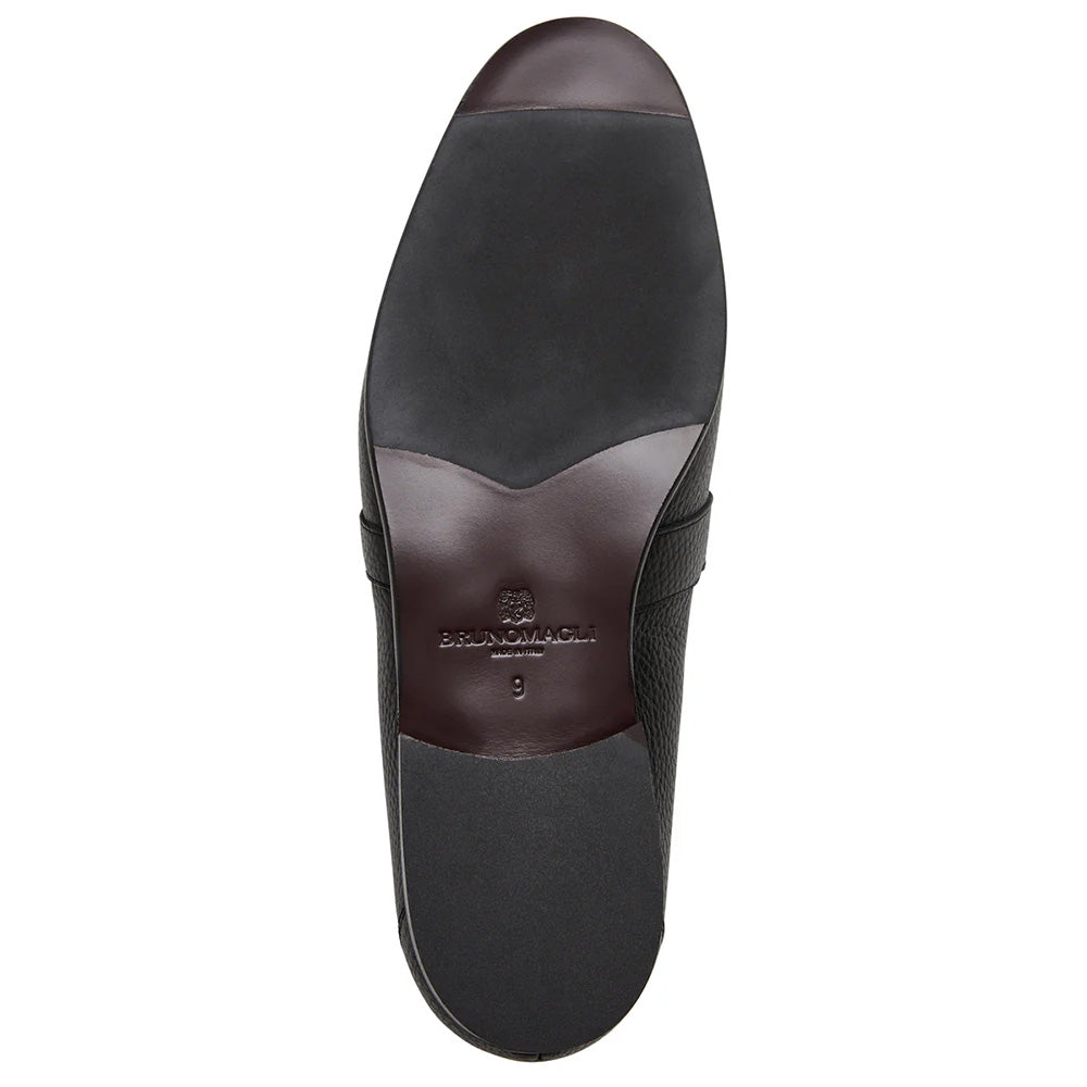 Bruno Magli Arlo Slip On Side Bit Loafer Black