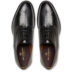 Bruno Magli Asti Embossed Eel Dress Oxford Black