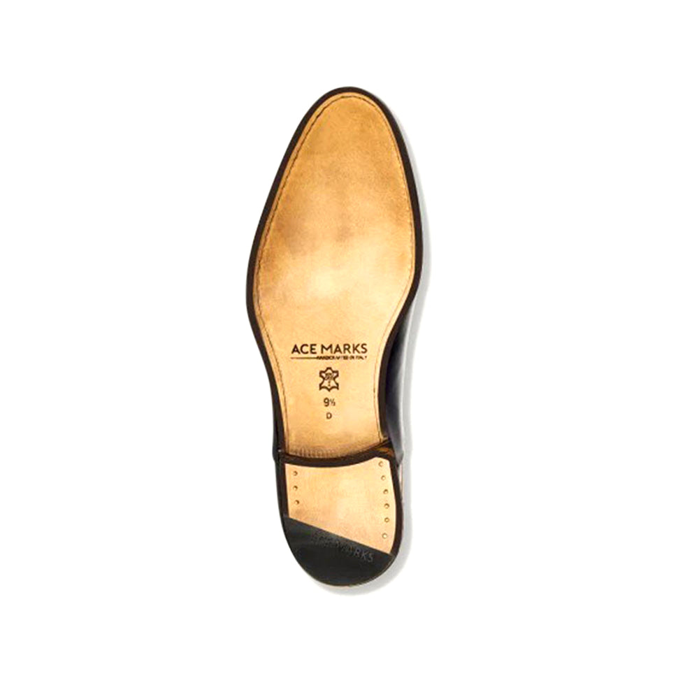 Ace Marks Troy Chelsea Boot Black Antique
