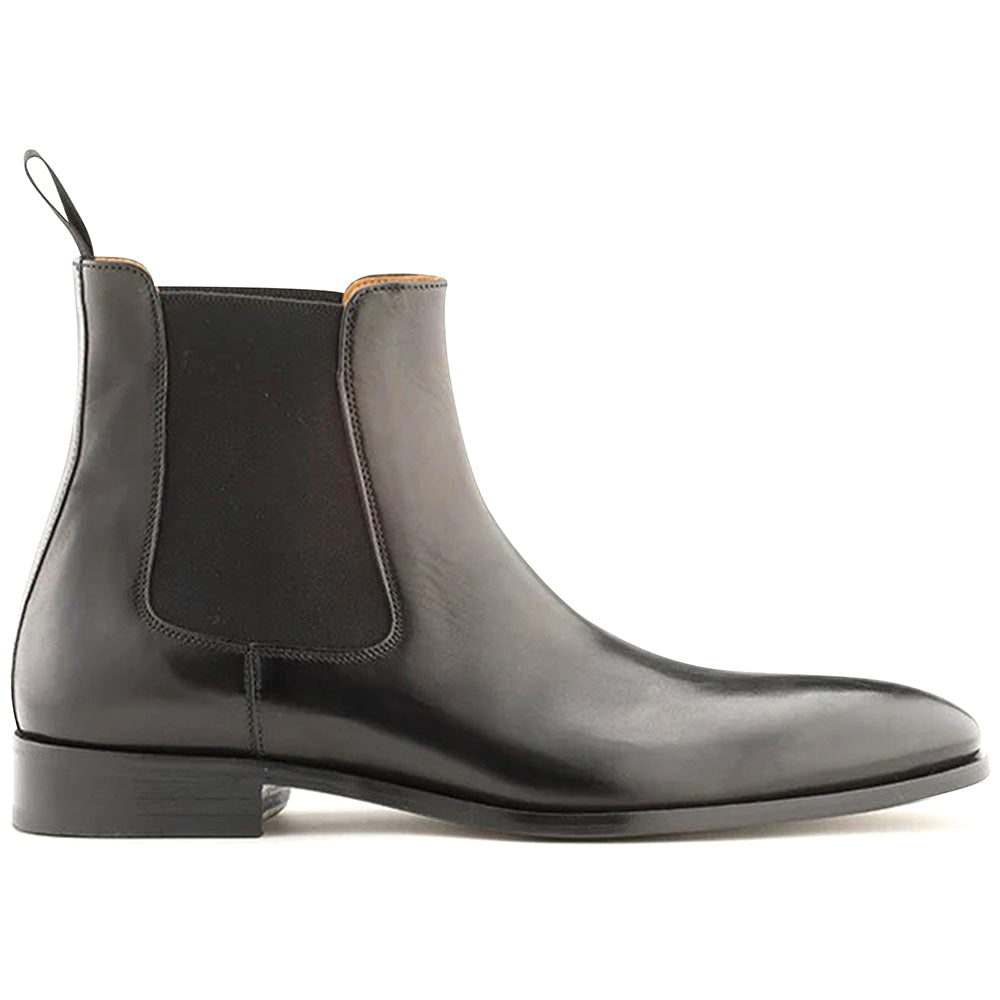 Ace Marks Troy Chelsea Boot Black Antique