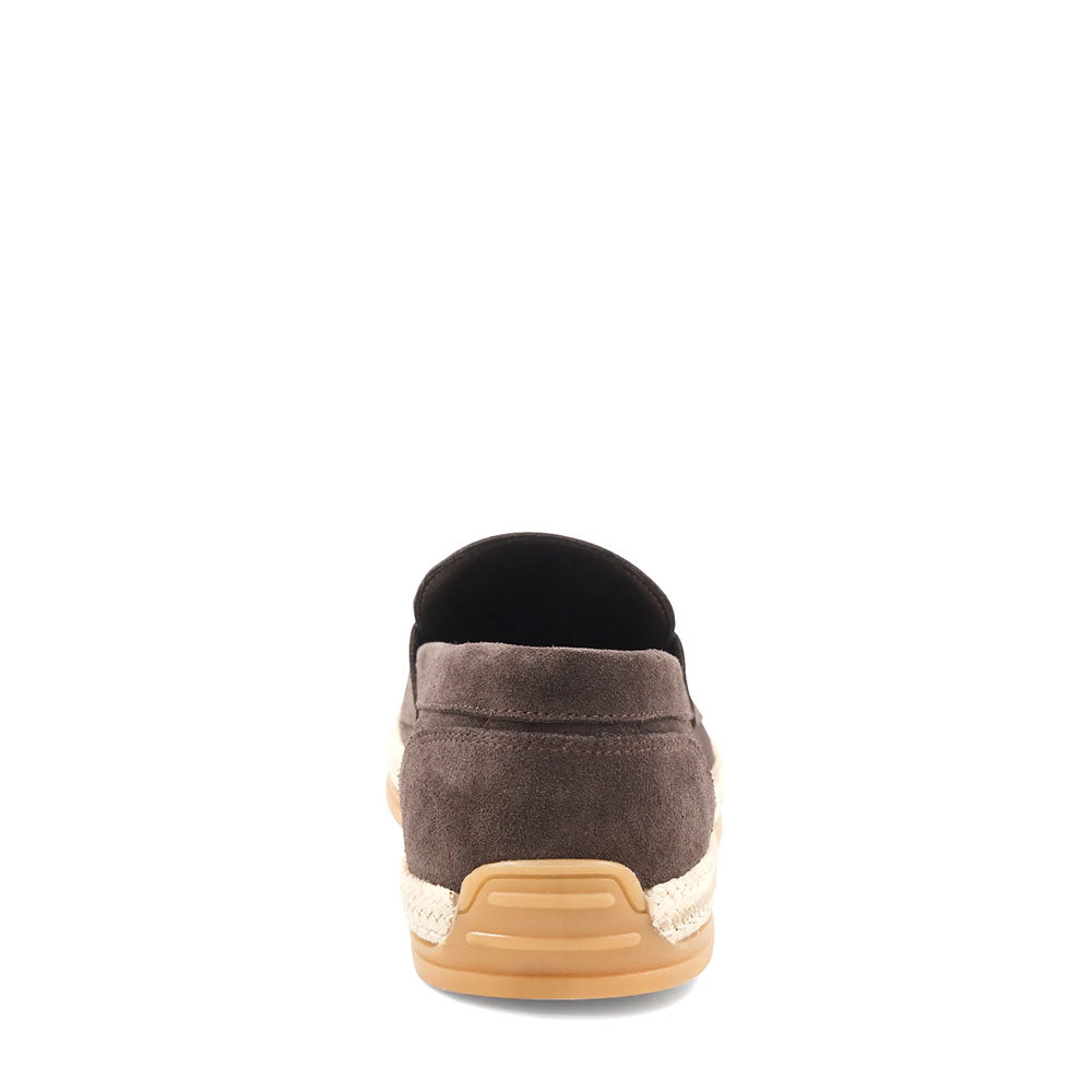 Bruno Magli Alfama Espadrille Suede Loafer Brown