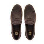 Bruno Magli Alfama Espadrille Suede Loafer Brown