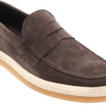 Bruno Magli Alfama Espadrille Suede Loafer Brown