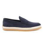 Bruno Magli Alfama Espadrille Suede Loafer Navy