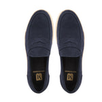 Bruno Magli Alfama Espadrille Suede Loafer Navy