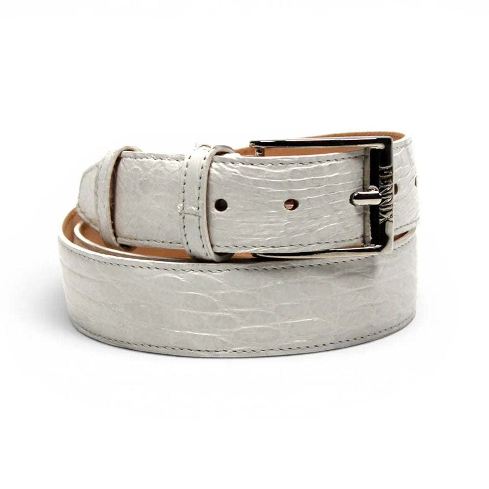 Fennix 301 Alligator Belt Bianco