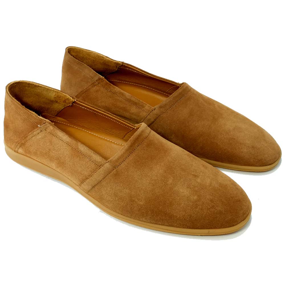 Alan Payne Ankara Suede Slipper Cognac