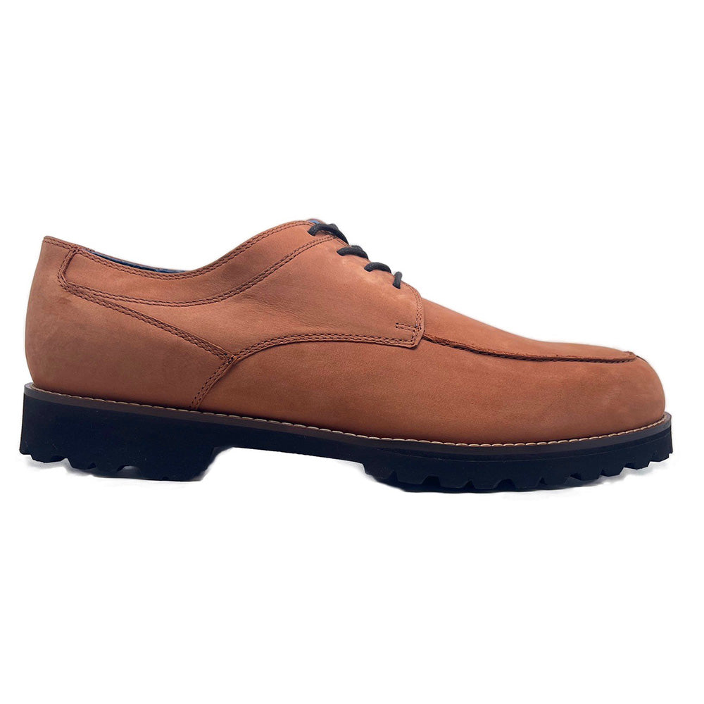Robert Zur Antonio Nubuck Lace-up Shoes Saddle Tan