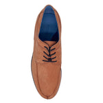 Robert Zur Antonio Nubuck Lace-up Shoes Saddle Tan