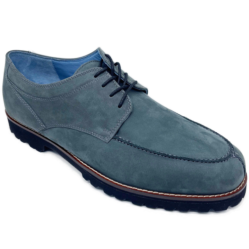 Robert Zur Antonio Nubuck Lace-up Shoes Slate