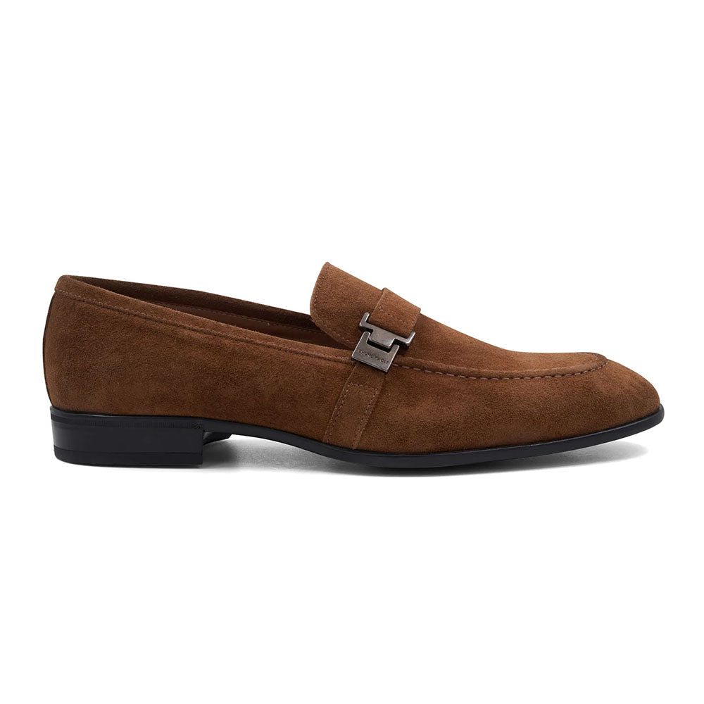 Bruno Magli Arlo Suede Bit Loafer Cognac