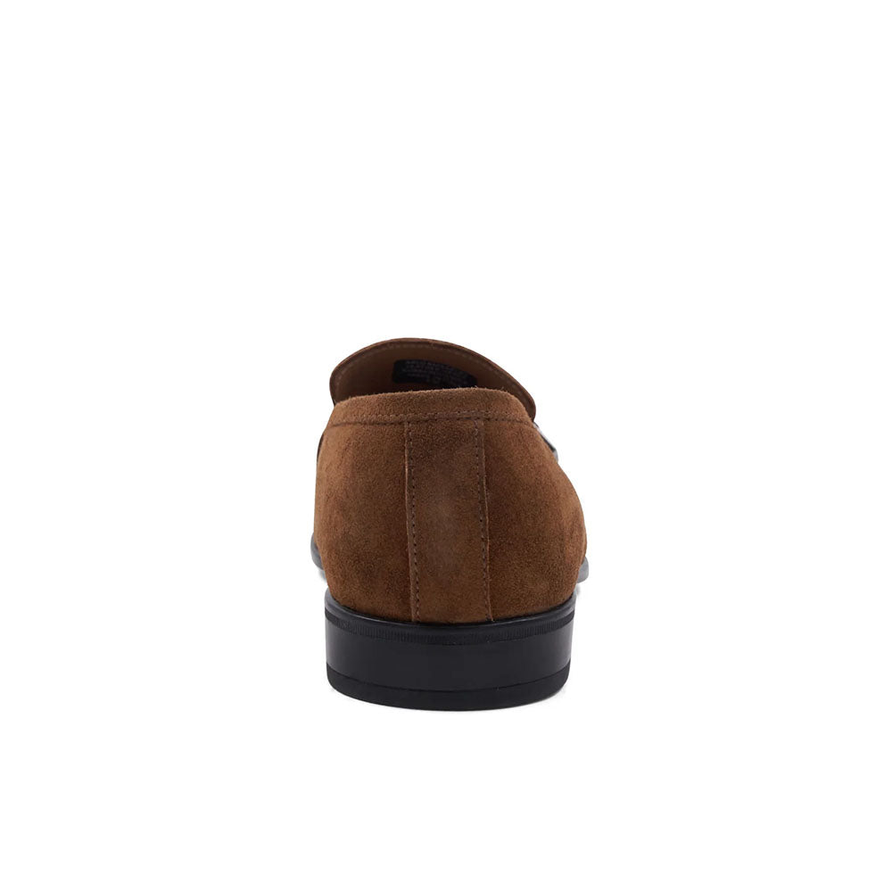 Bruno Magli Arlo Suede Bit Loafer Cognac