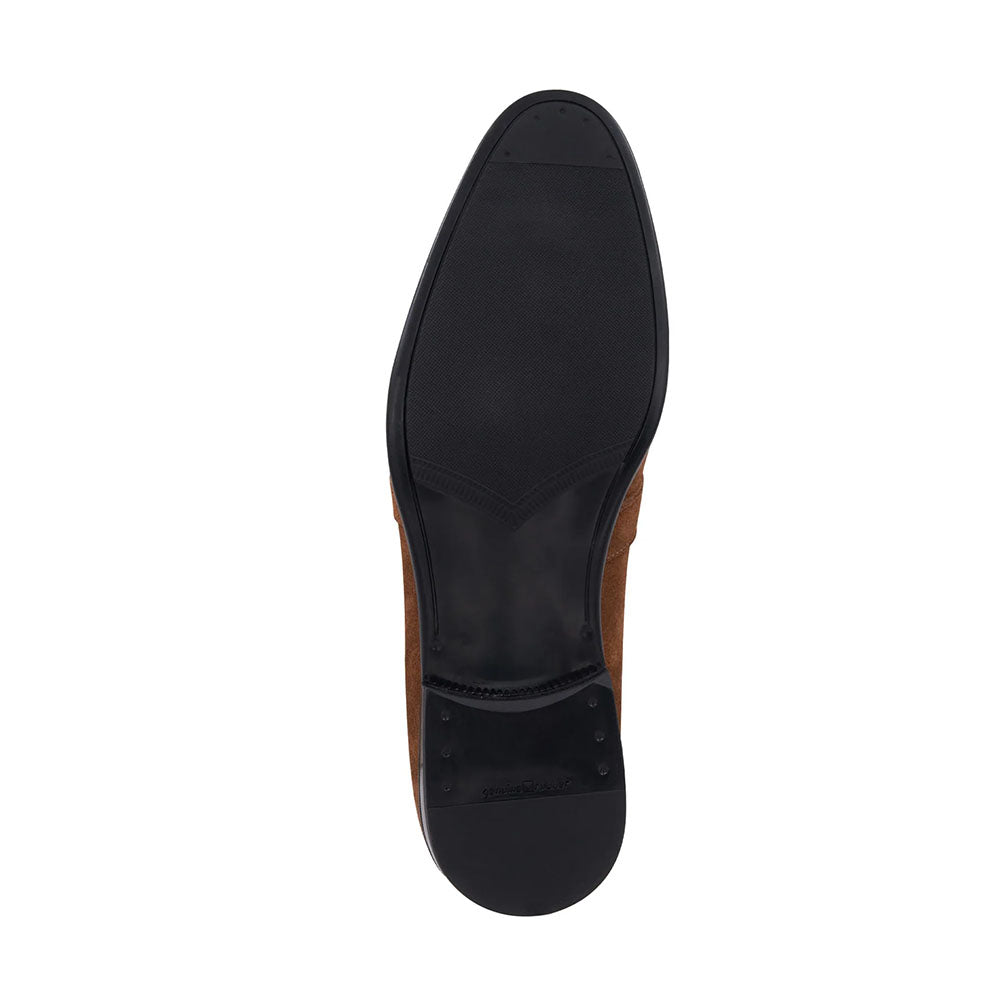 Bruno Magli Arlo Suede Bit Loafer Cognac